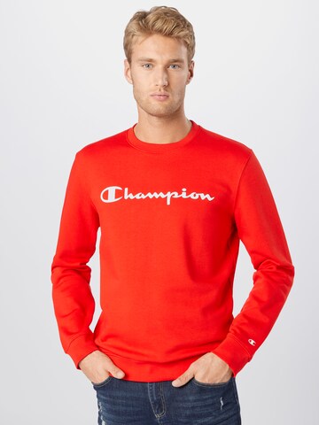 Champion Authentic Athletic Apparel Regularny krój Bluzka sportowa w kolorze czerwony: przód