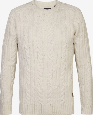 Petrol Industries Sweater 'Thorne' in Beige: front