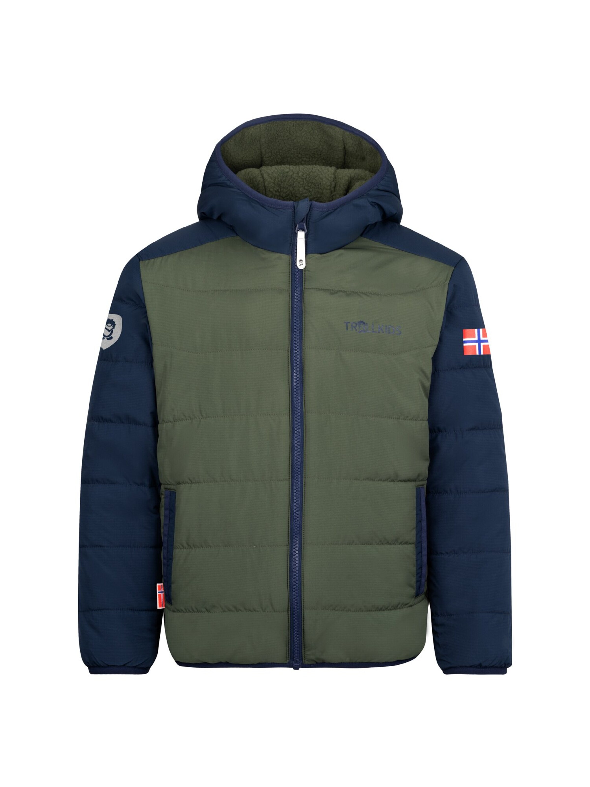 TROLLKIDS Outdoor jacket in Green