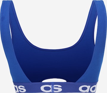 ADIDAS SPORTSWEAR Bustier Sport-BH in Blau