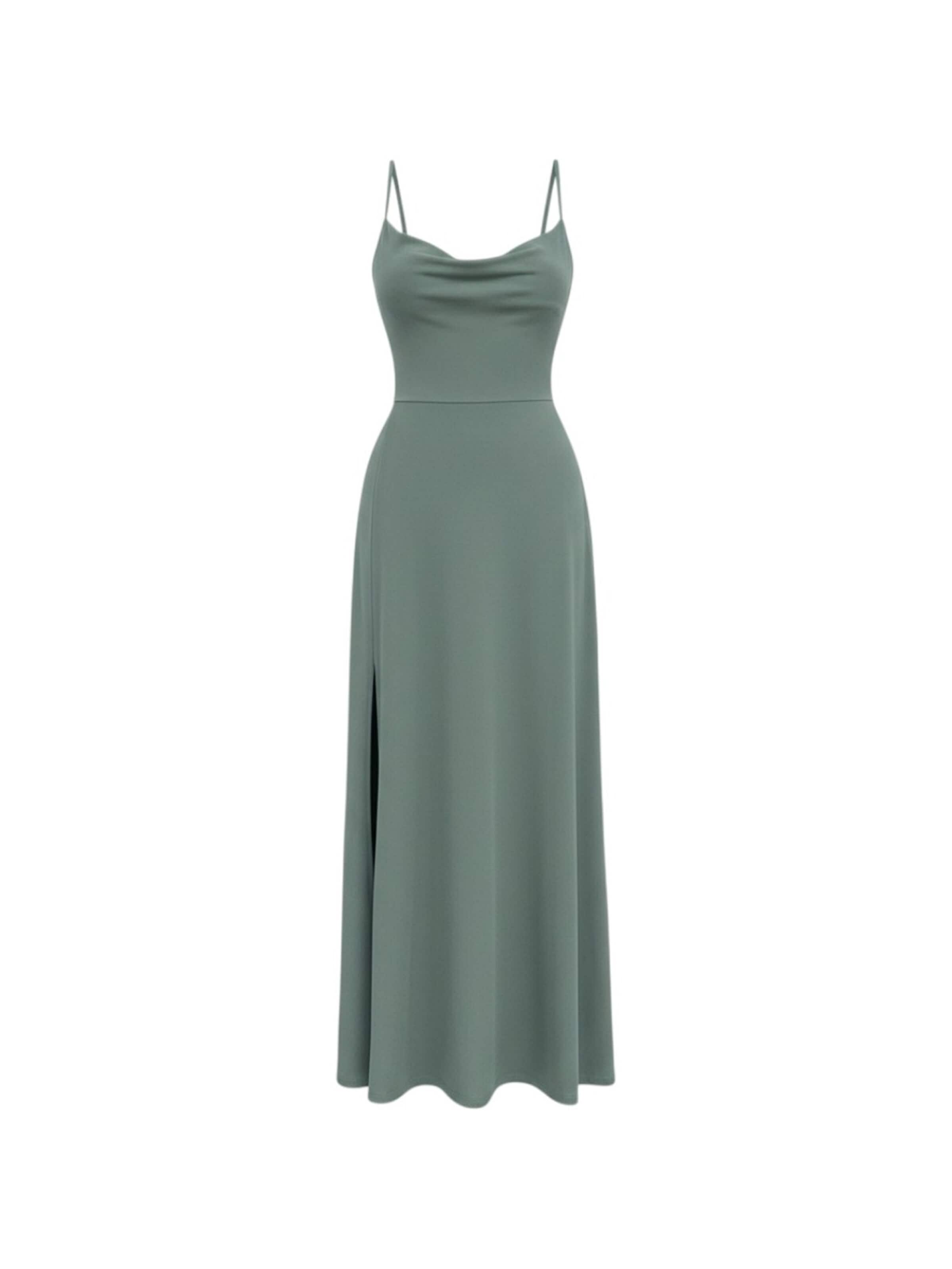 Ocoza Dress in Green: front
