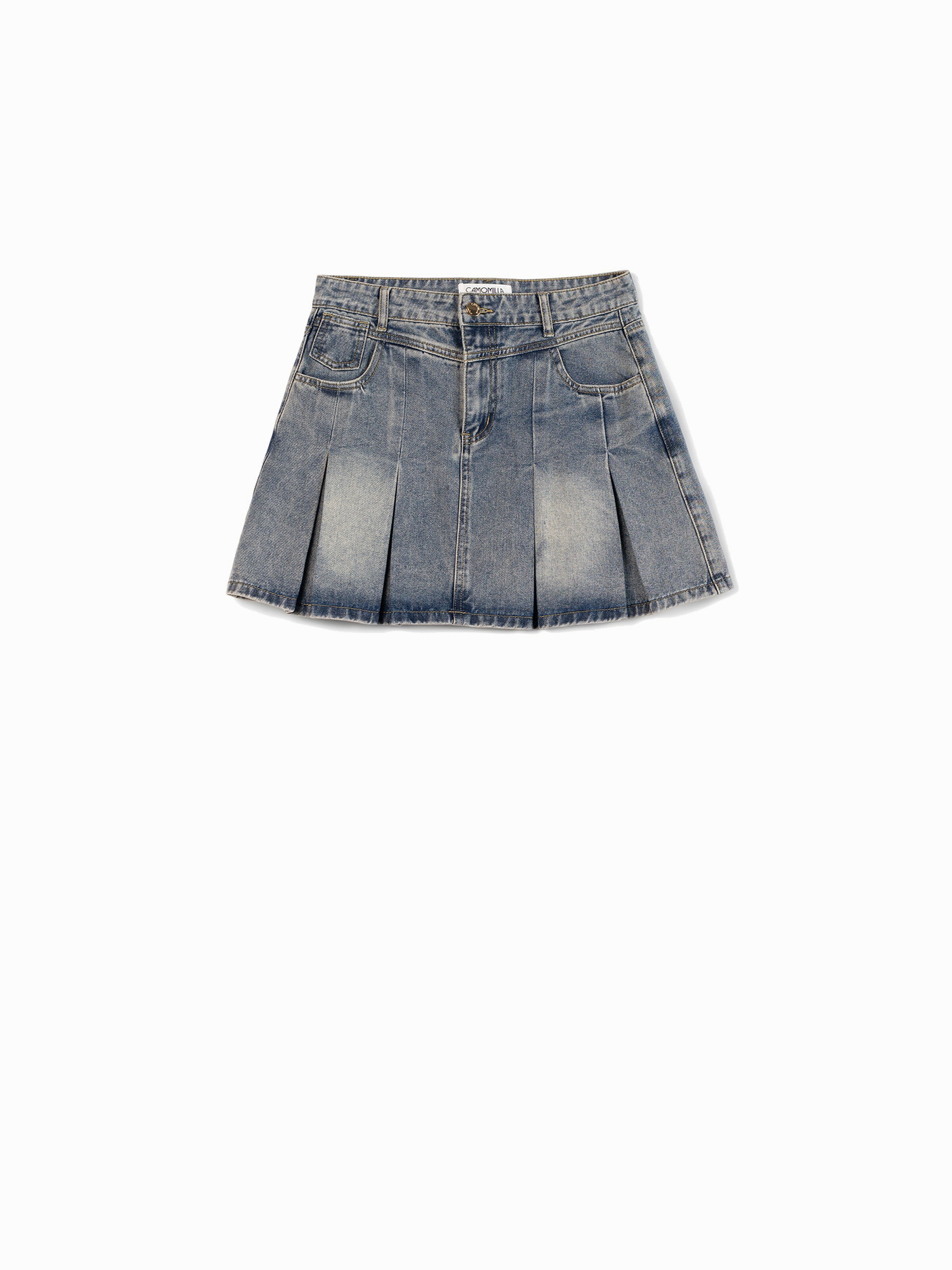 Camomilla Italia Skirt 'Gabby' in Blue: front
