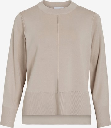 VILA - Jersey en gris: frente