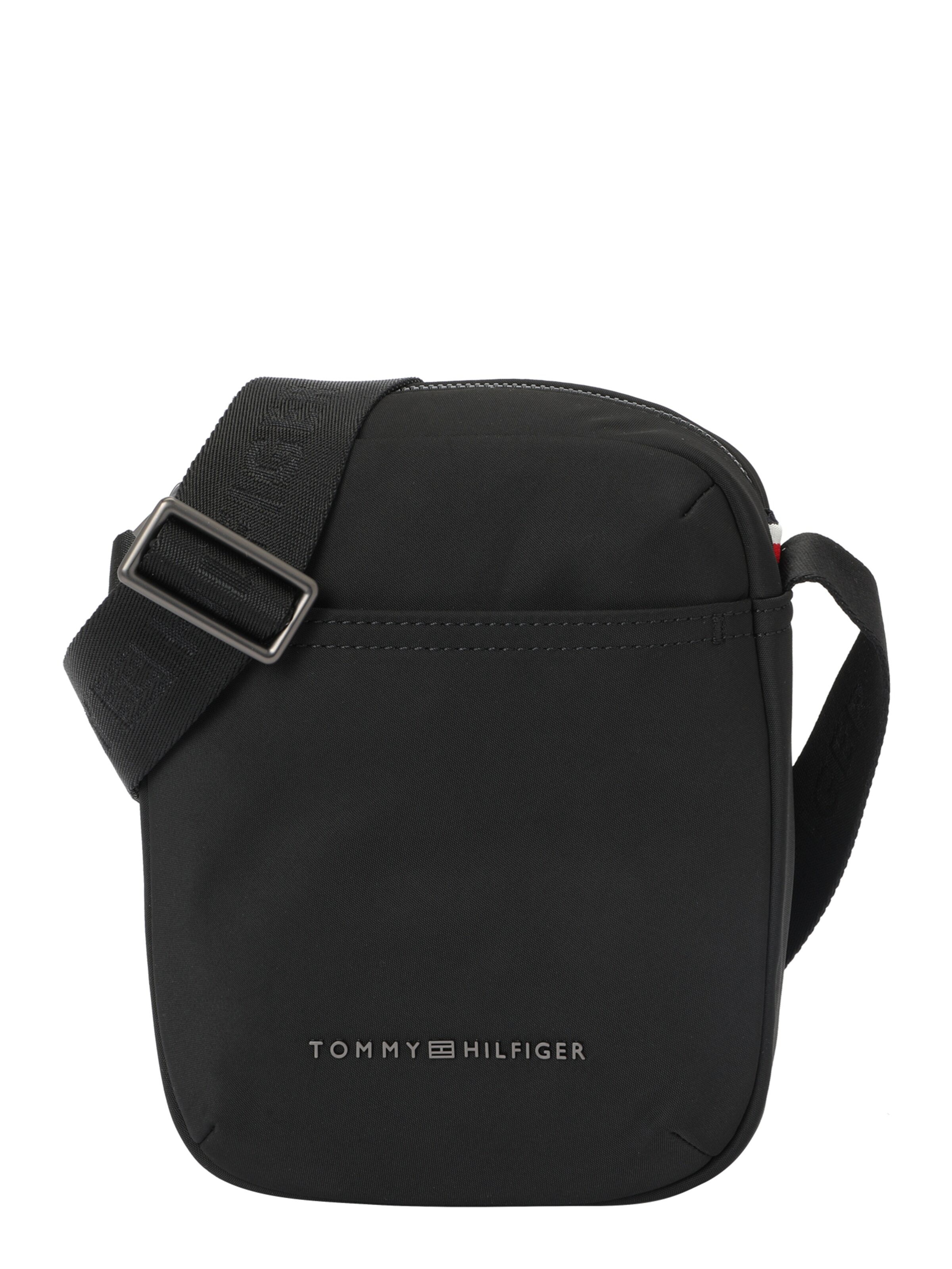 TOMMY HILFIGER Crossbody bag in Black: front