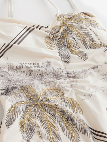B by Ted Baker Bandeau Enodelne kopalke | bela barva