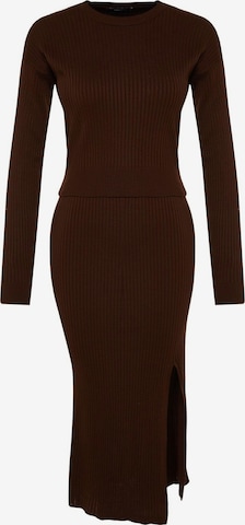 Tailleur di Trendyol in marrone: frontale