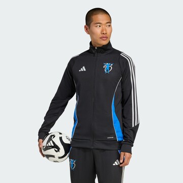 ADIDAS PERFORMANCE Sports sweat jacket 'Jude Bellingham' in Black: front