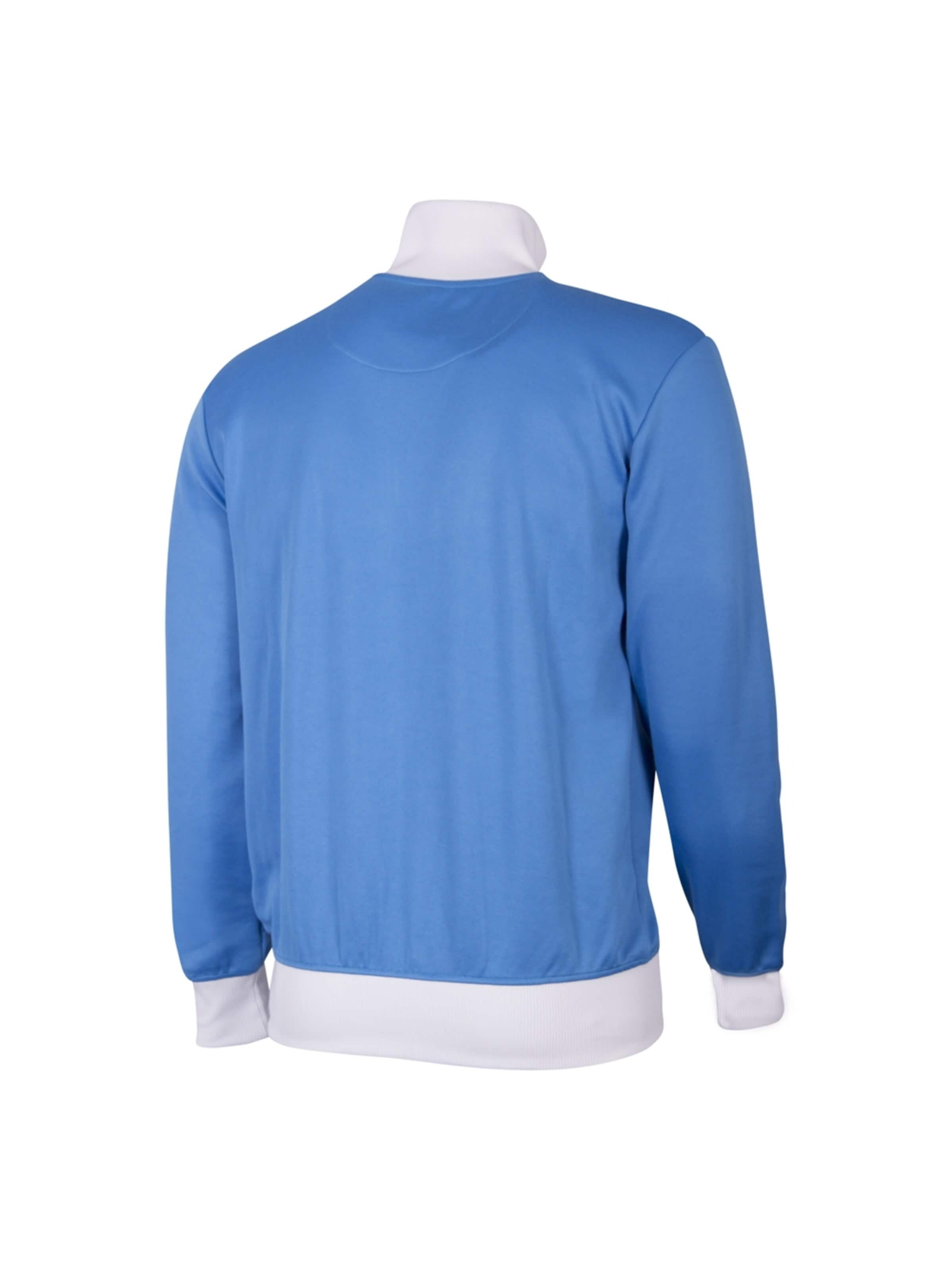 COPA FOOTBALL Sports jacket 'Maradona x COPA Napoli 1984 Retro Voetbaljack' in Blue