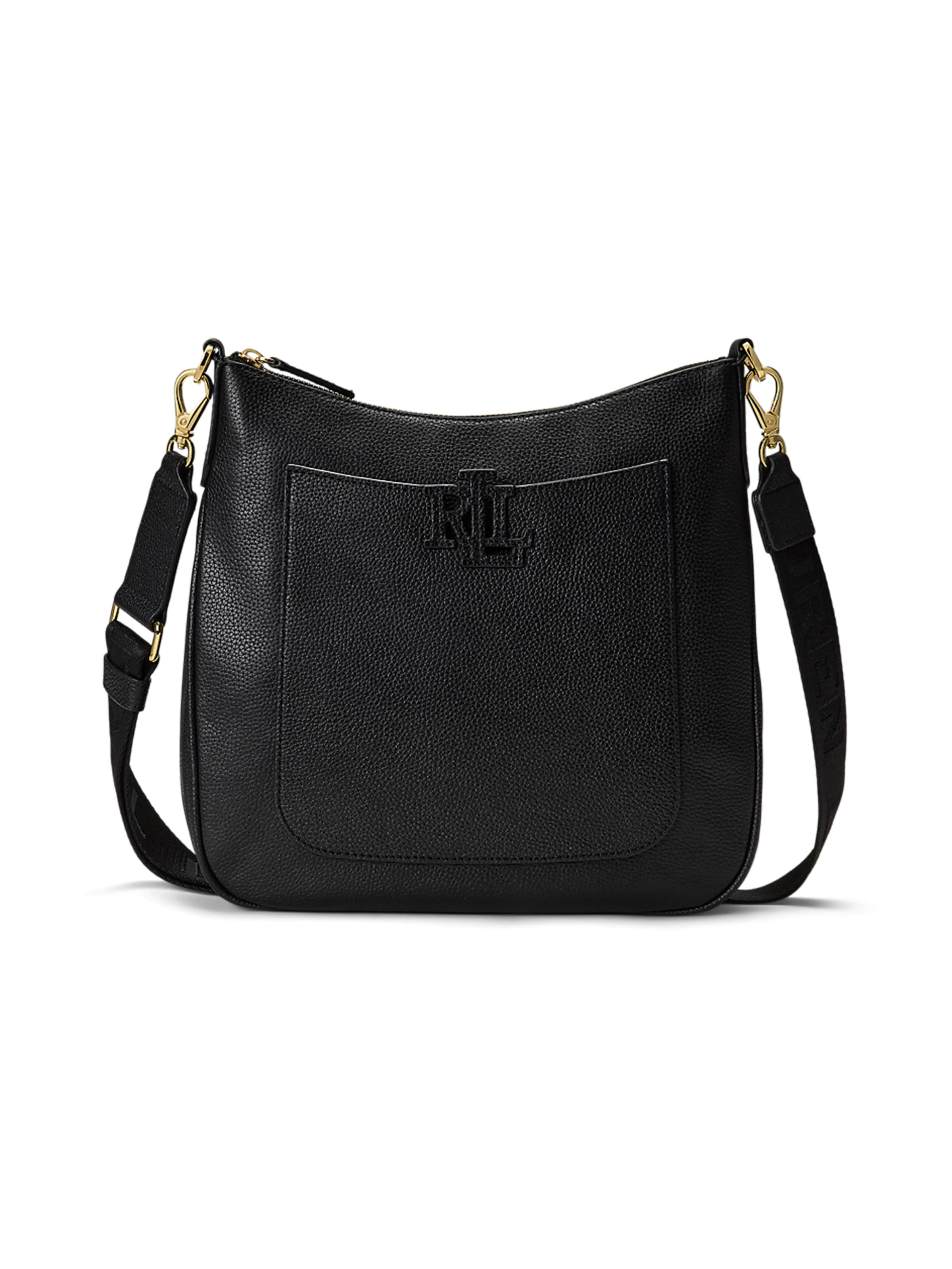 Lauren Ralph Lauren Torba za čez ramo 'CAMERYN 27' | črna barva