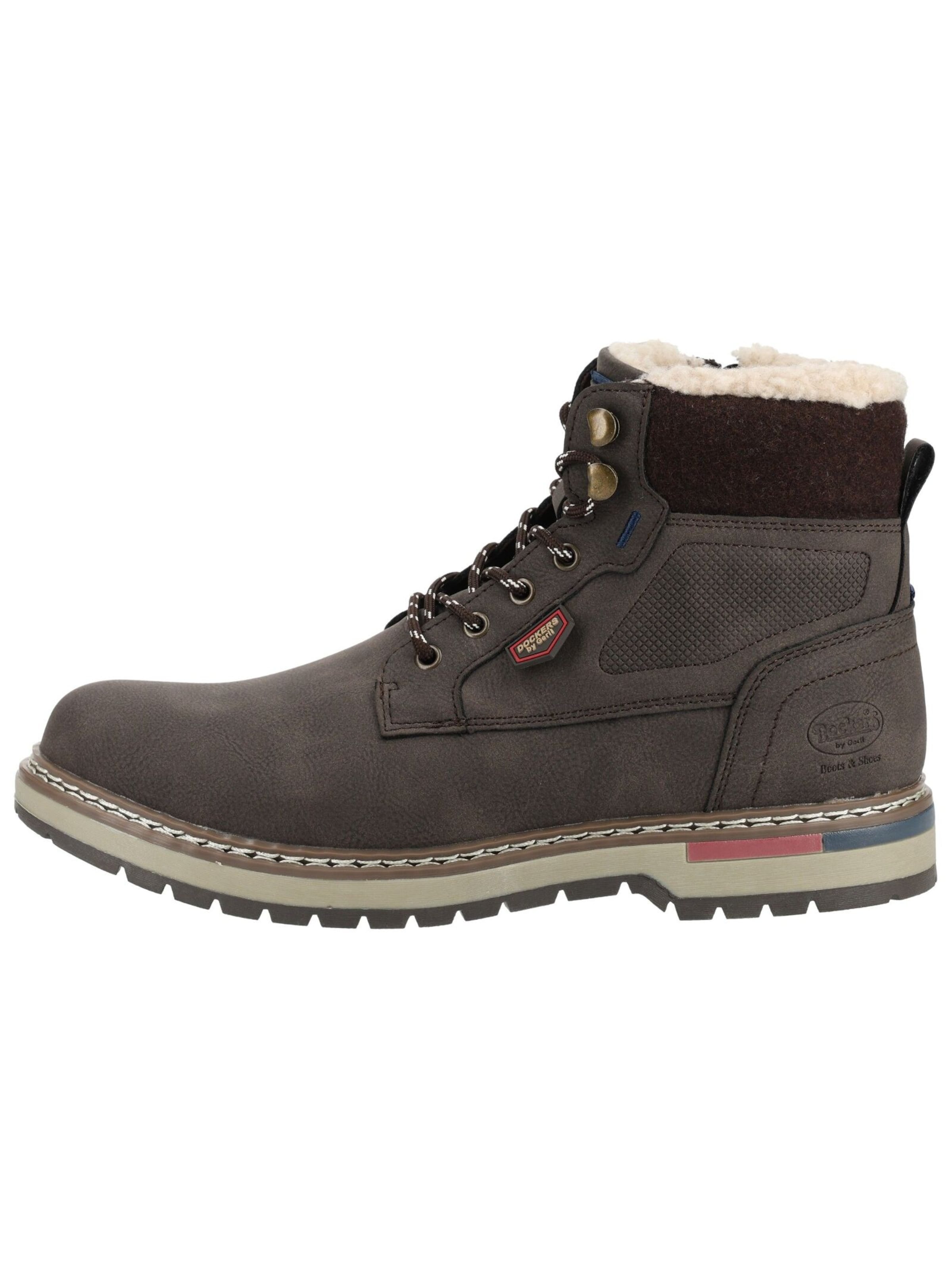 Boots stringati di Dockers by Gerli in marrone