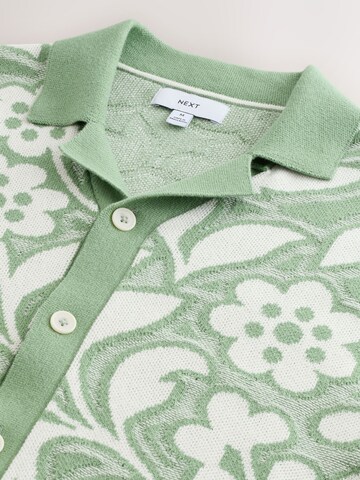 Next Gebreid vest in Groen