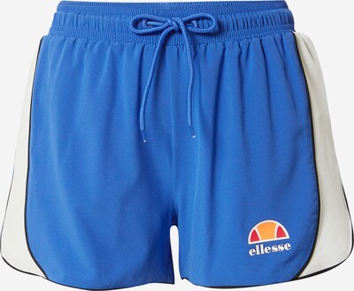 ELLESSE Pantalon de sport 'Yahtari' en bleu / orange / rouge / blanc, Vue avec produit