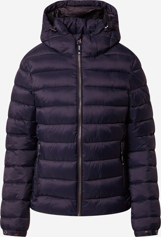 Superdry Winter Jacket 'Fuji' in Blue: front