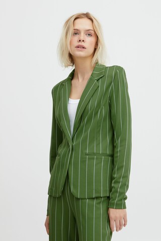 Blazer 'Ruti ' di ICHI in verde: frontale