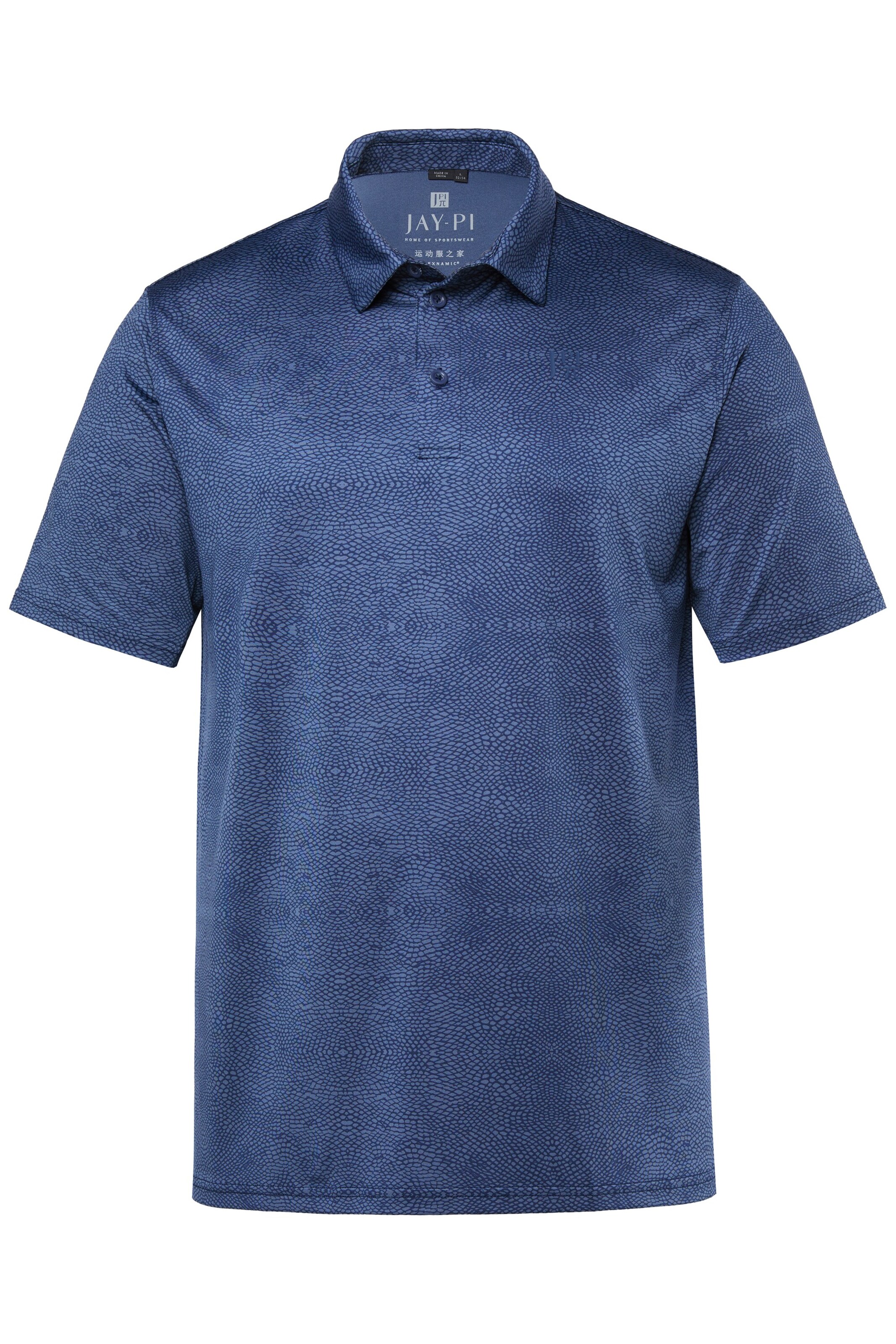JAY-PI Poloshirt in Blau: Vorderseite