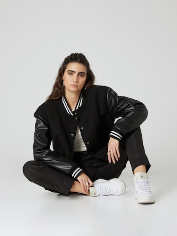 About You x Nils Kuesel Between-Season Jacket 'Can' in Black