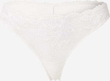Calvin Klein Thong in White: front