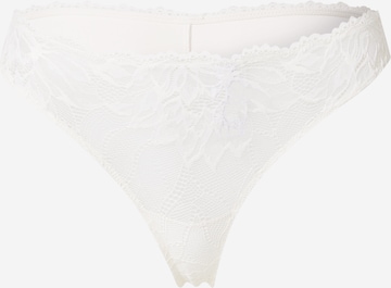 Calvin Klein - Tanga en blanco: frente