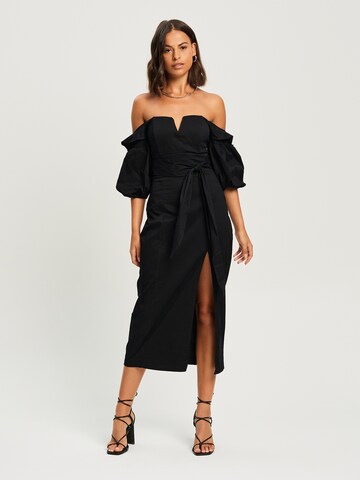 Robe 'LIZZI' BWLDR en noir : devant