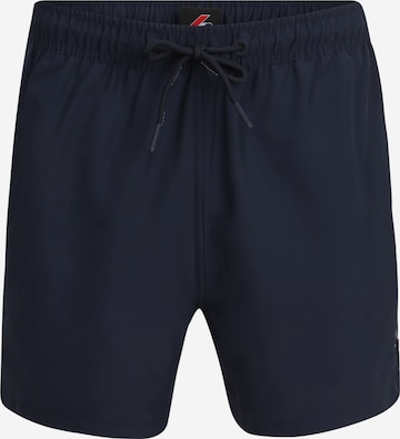 Superdry Badshorts i blå: framsida