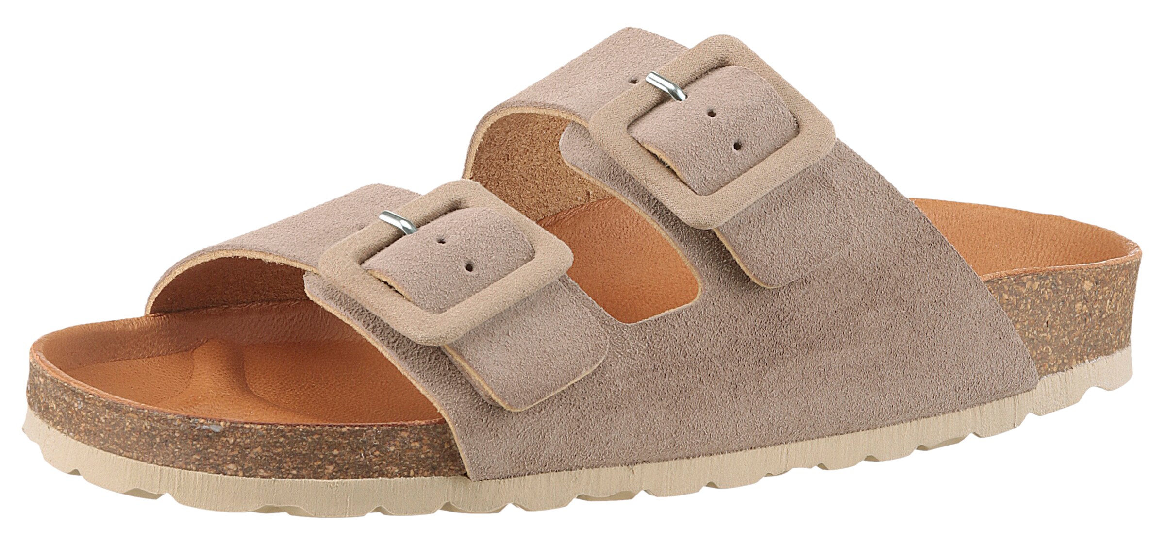 VERBENAS Mules in Grey: front