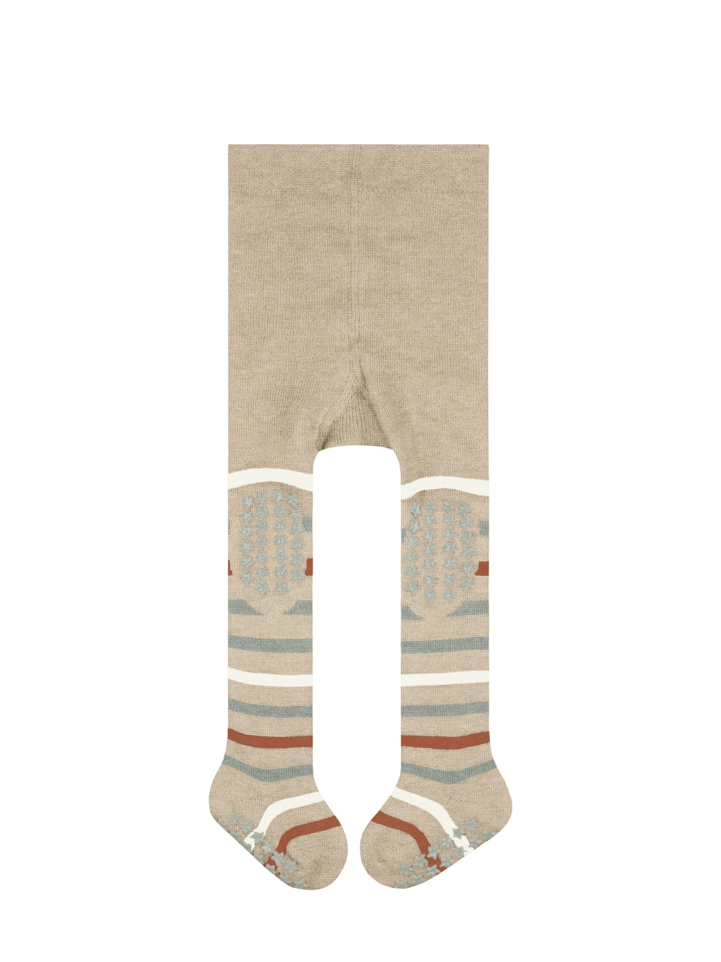 FALKE Tights 'Multi Stripe' in Beige: front