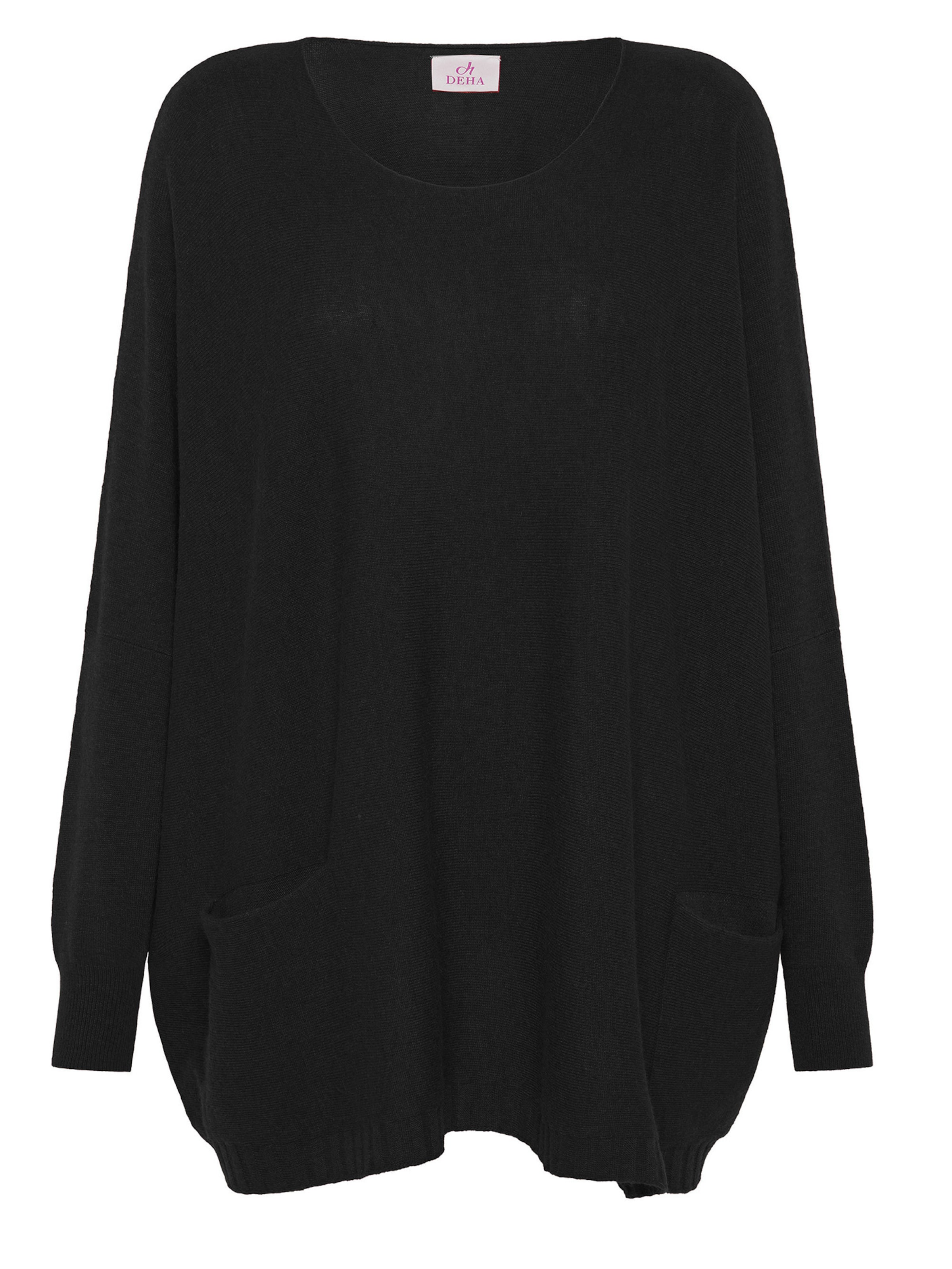 DEHA Pullover in Schwarz: Vorderseite