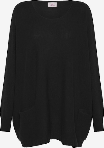 Pull-over oversize DEHA en noir : devant