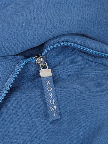 Koyumi Sweatshirt 'Free your Neck' in Blue