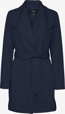 VERO MODA Between-Seasons Coat 'Dona Vivian' in Blue: front