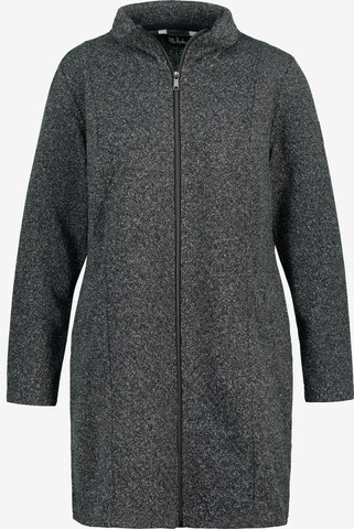 Ulla Popken Sweatjacke in Grau: predná strana