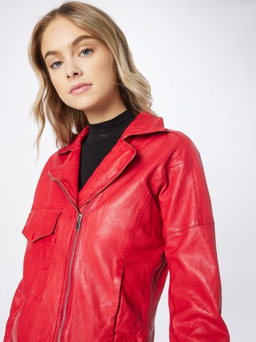 FREAKY NATION Prehodna jakna 'Lissi' | rdeča barva