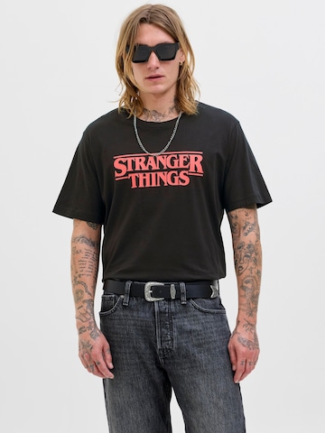 JACK & JONES T-shirt in Schwarz: Vorderseite