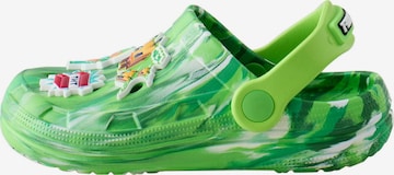 zaļš Next Vaļējas kurpes 'Minecraft': no priekšpuses