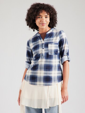 Hailys Blouse 'Di44nara' in Blue: front