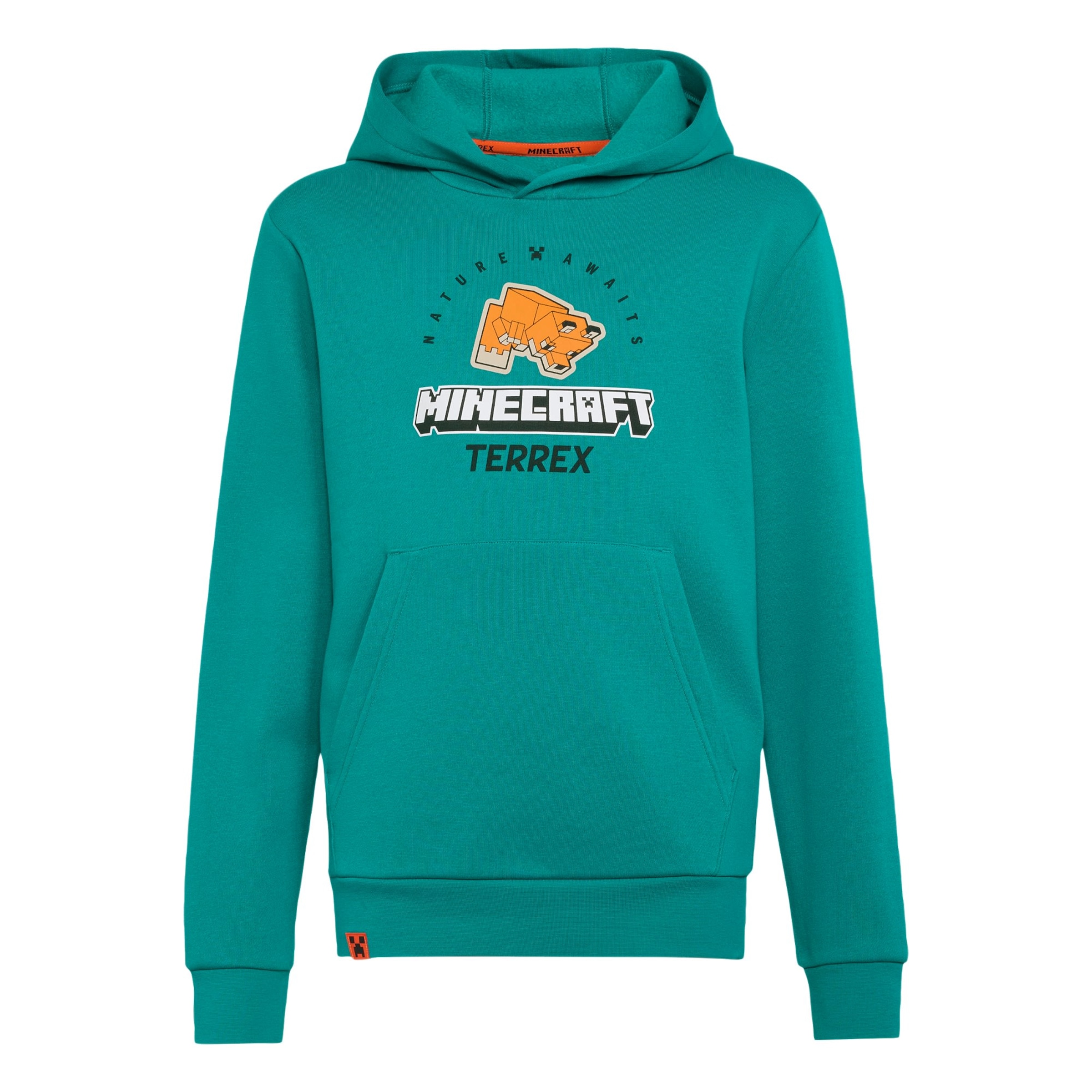 Sweat de sport 'Adidas x Minecraft' ADIDAS TERREX en vert : devant