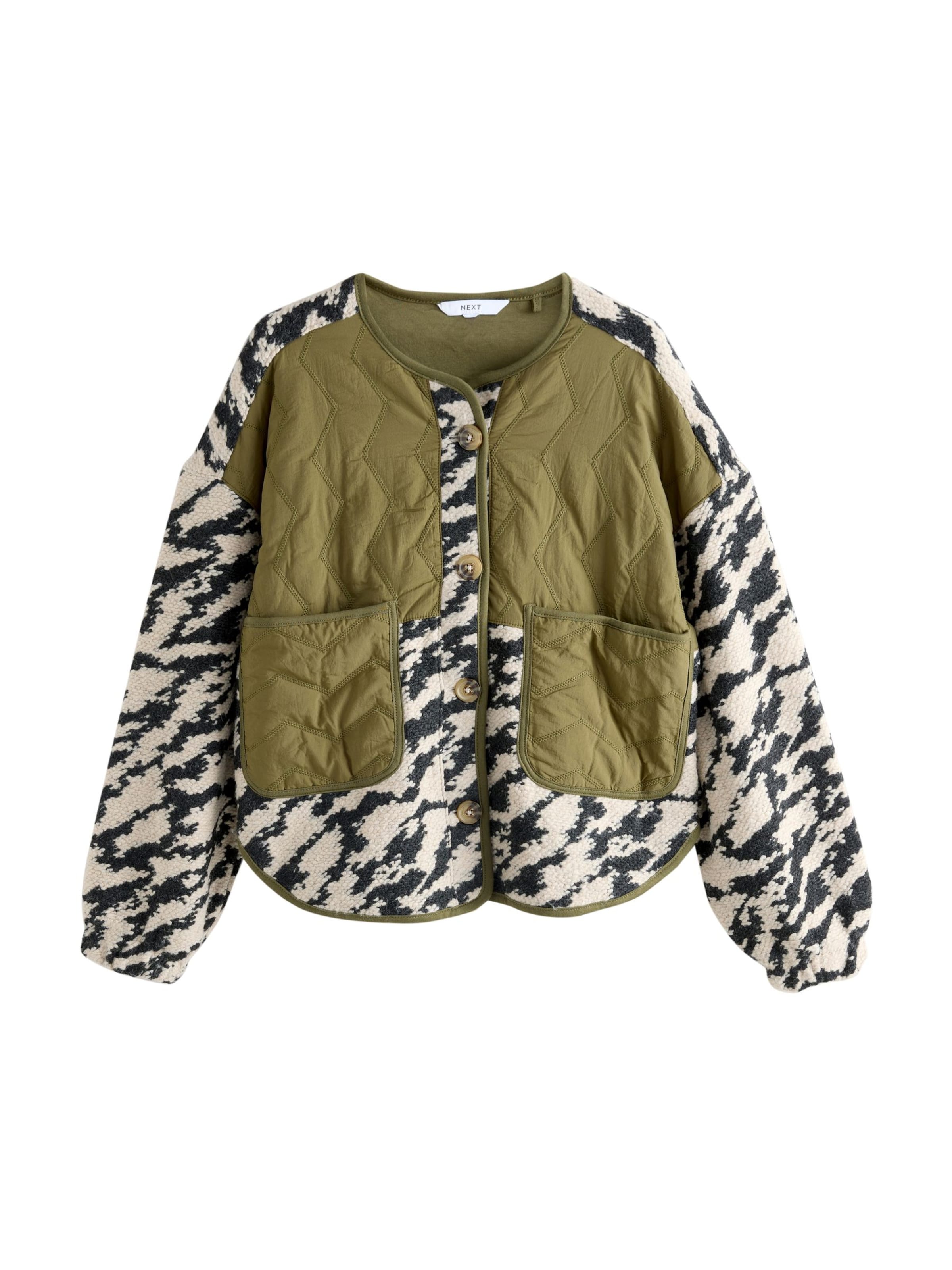 Giacca di mezza stagione di Next in verde: frontale