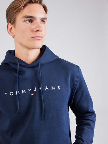 Tommy Jeans Mikina – modrá
