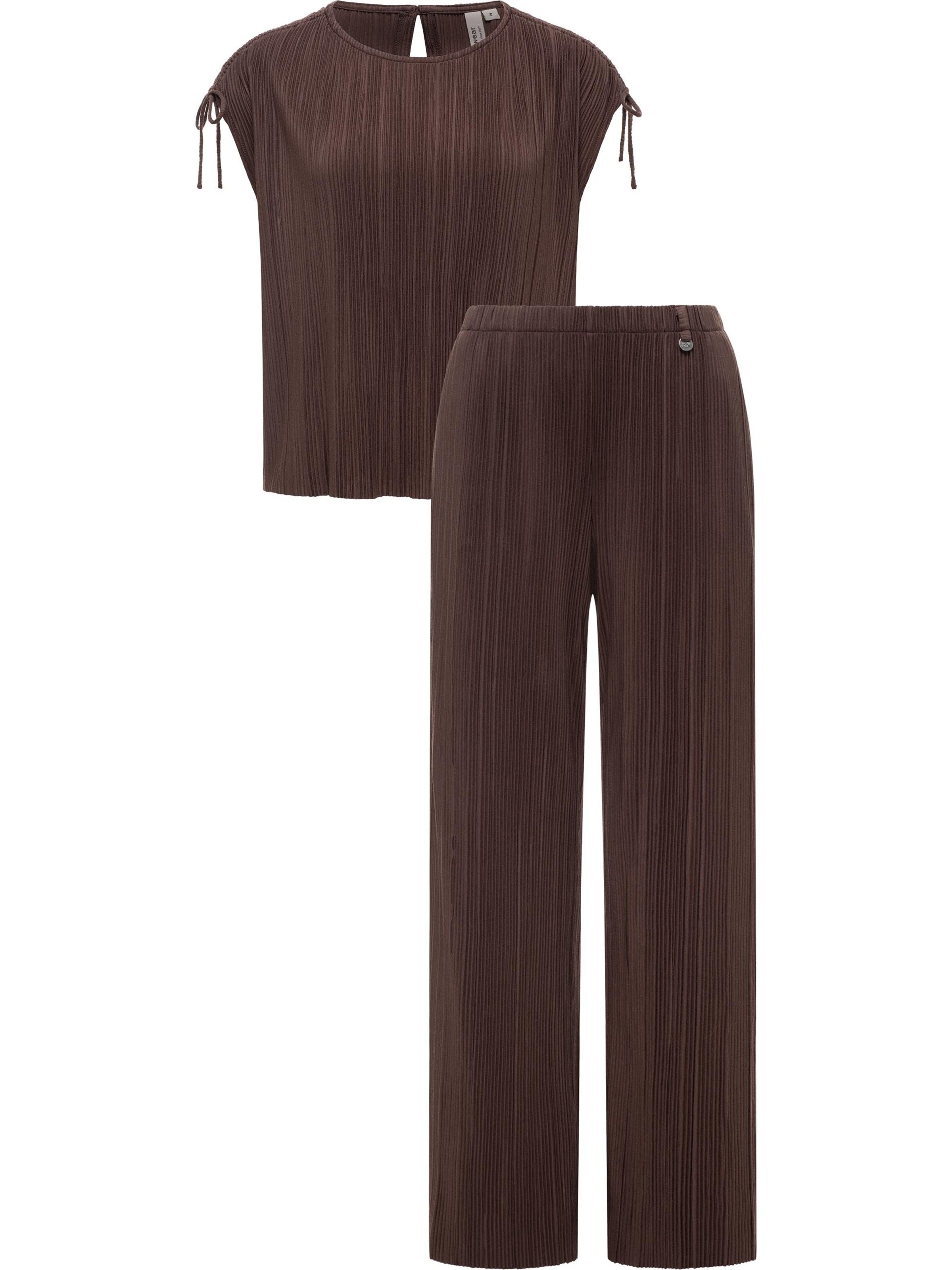 Ragwear Pantsuit 'Verllen Youmodo' in Brown: front