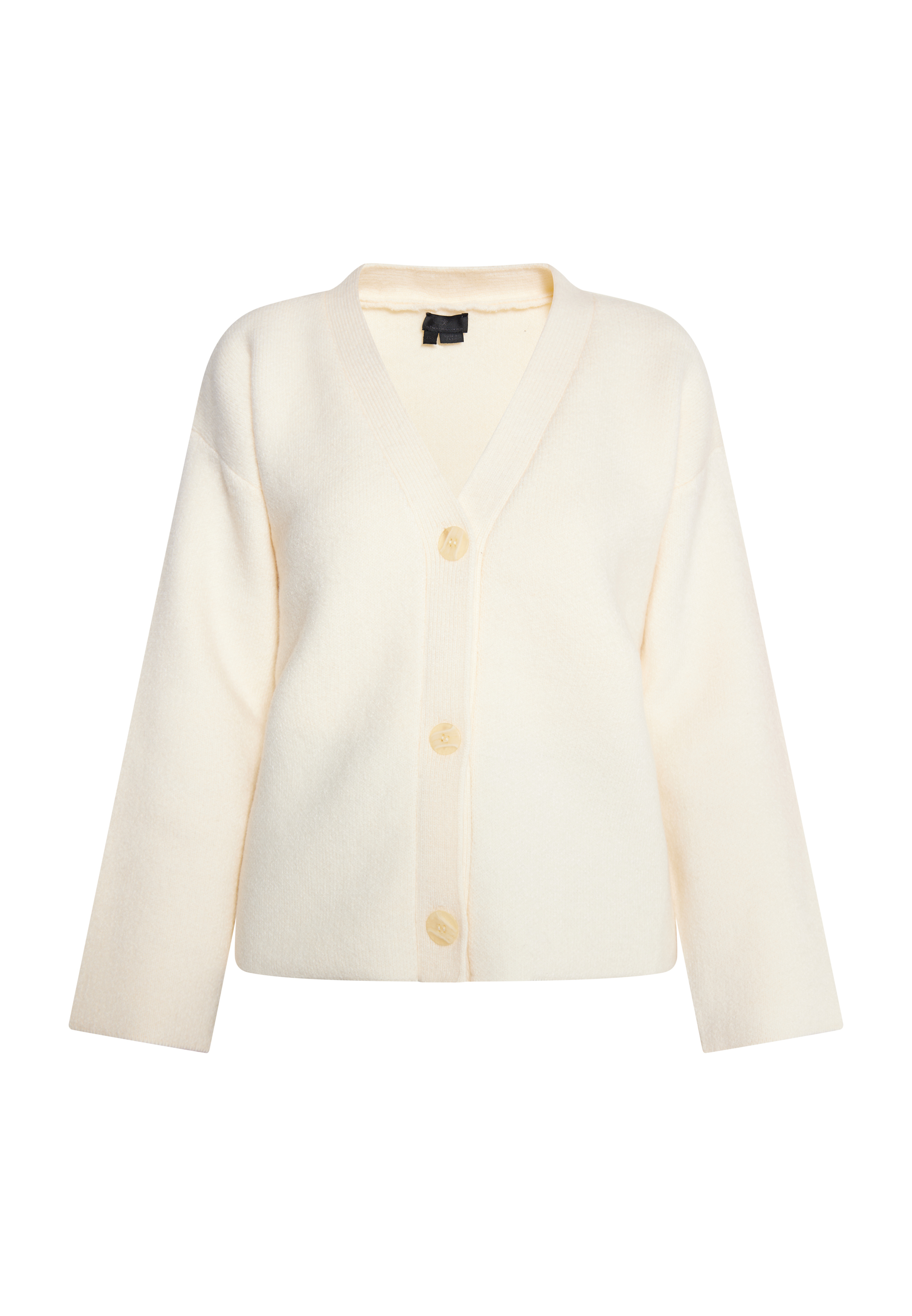 DreiMaster Klassik - Casaco de malha 'Casnagie' em branco: frente