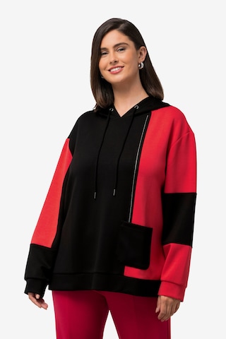 Ulla Popken Sweatshirt in Rot: predná strana