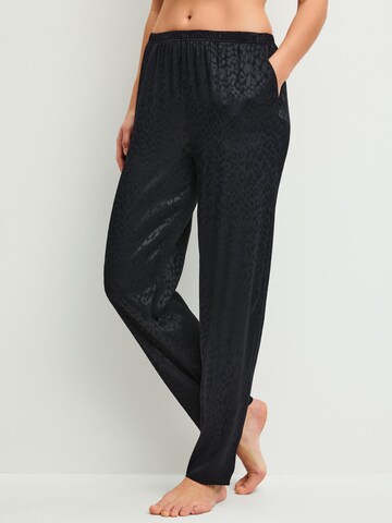 CALIDA Pajama pants 'Glimmer M&M' in Black
