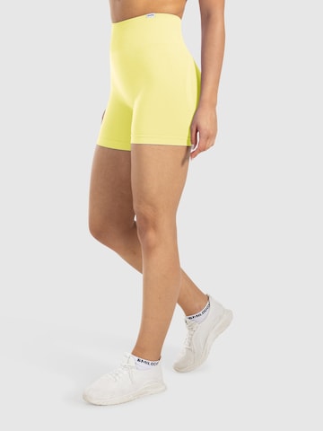 Coupe slim Pantalon de sport 'Phelia' Smilodox en jaune