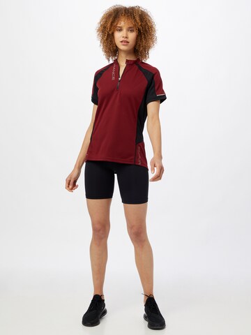 ENDURANCE Performance Shirt 'Java' in Red