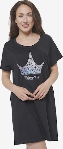 DISNEY Nachthemd in Schwarz: Vorderseite