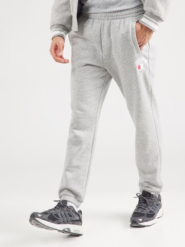 Tapered Pantaloni di Champion Authentic Athletic Apparel in grigio: frontale
