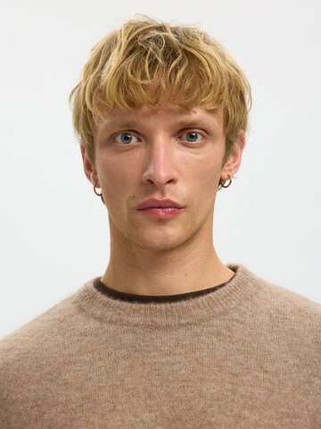 SELECTED - Jersey en marrón