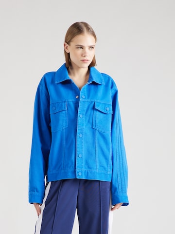 Veste mi-saison '3 STRIPE' ADIDAS ORIGINALS en bleu : devant