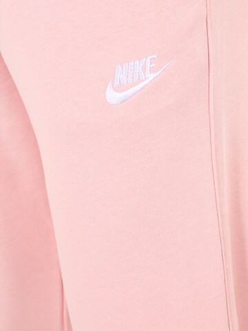 Effilé Pantalon Nike Sportswear en rose