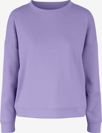 Pieces Petite Sweatshirt 'CHILLI' in Purple: front